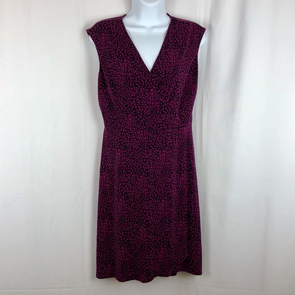 Ann Taylor cap sleeve knit dress 6P